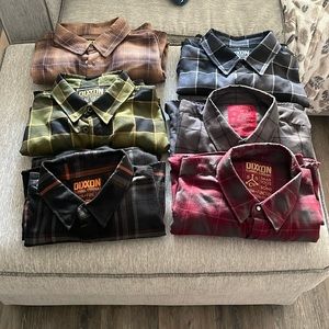 Dixxon Flannel Company, 4 different special editions color’s, 2XL